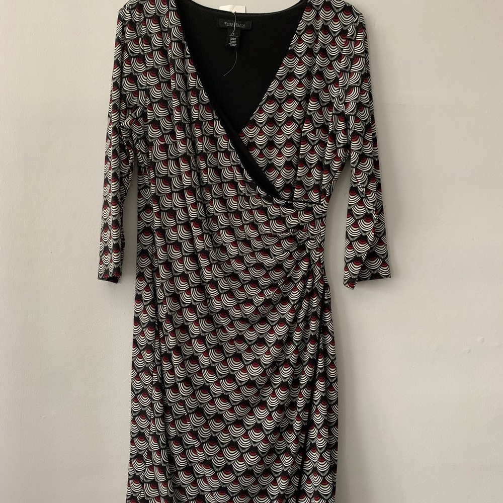 White House Black Market Wrap Dress